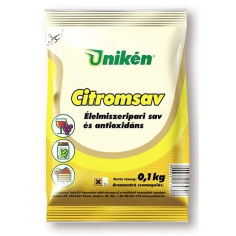 Citromsav granulátum