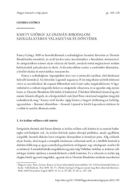 Oszmán ostrom és védelem összefoglaló vizuális ábra