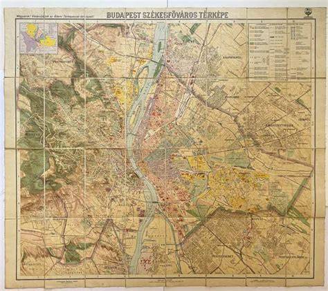 Budapest kézműves sörhelyek térképe