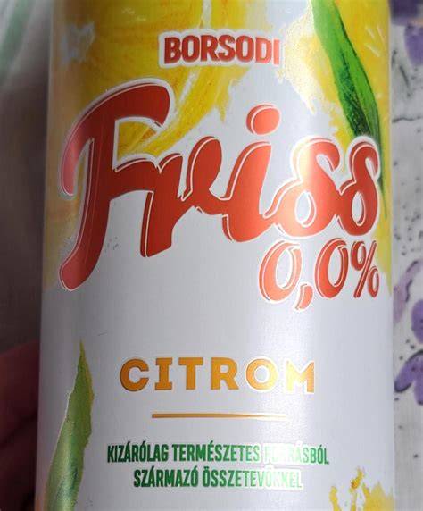 citromos alkoholmentes búzasör infografika