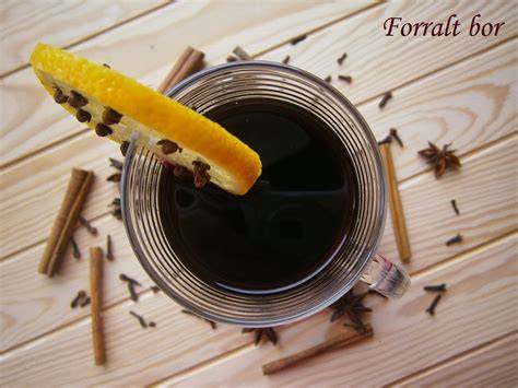 forralt bor hozzávalók ábrája