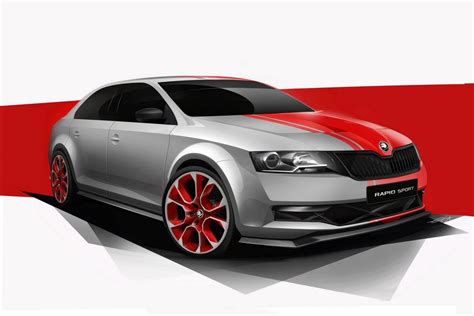 Škoda Rapid SPORT oldalnézet sportos dizájn