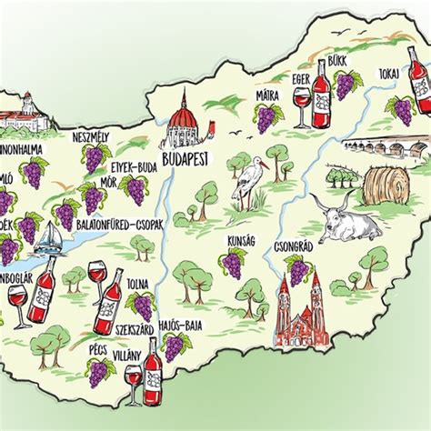 Magyar borok címkéi