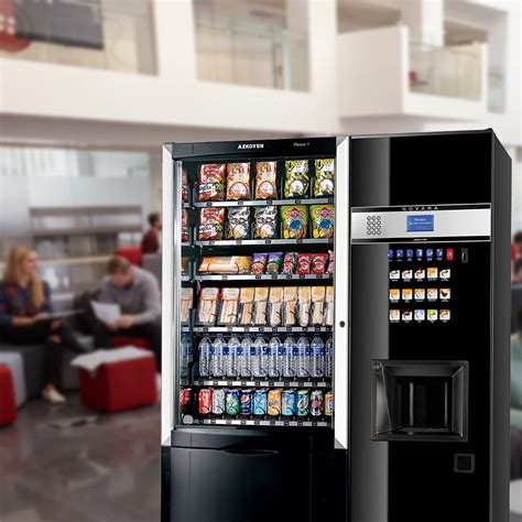 kávéautomaták és snack automaták vizuális áttekintése