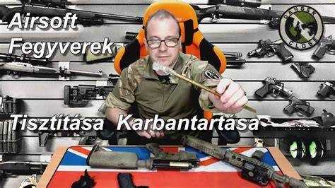 fegyver tisztítás és karbantartás ágyazás