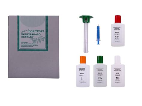 BORTESZT készlet összetevői