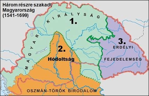 Szulejmán oszmán szultán uralkodása alatt három részre szakadt az ország.