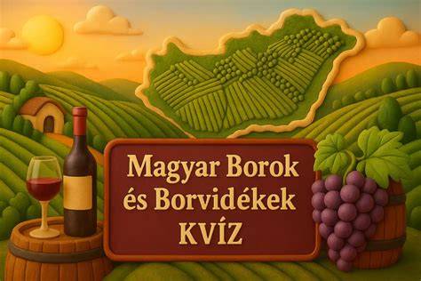 borvidékek és pince tevékenységek térképe