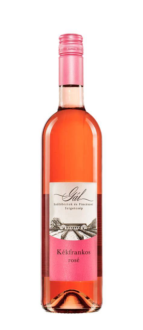 kékfrankos rosé jellegzetességek ábrázolás
