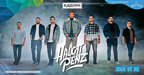 Halott Pénz élő koncert felvétele