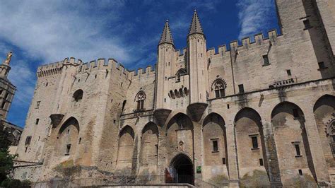 Avignon, a Pápai Palota és a Pont d'Avignon