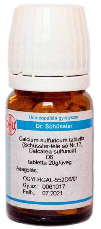 Schüssler-sók csomagolása