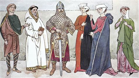 Középkori ember a templomban