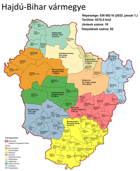 Bihar vármegye történelmi térképe