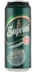 Különböző Soproni sörök üvegekben és dobozokban